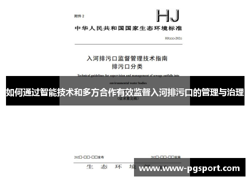 如何通过智能技术和多方合作有效监督入河排污口的管理与治理